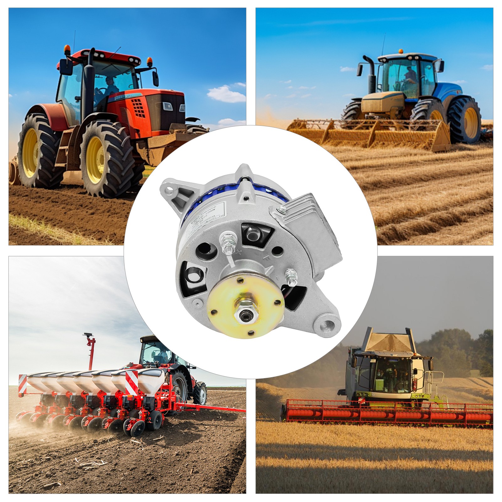 1200W 12V PMA Low Rpm Copper Permanent Magnet Alternator Synchronous Generator