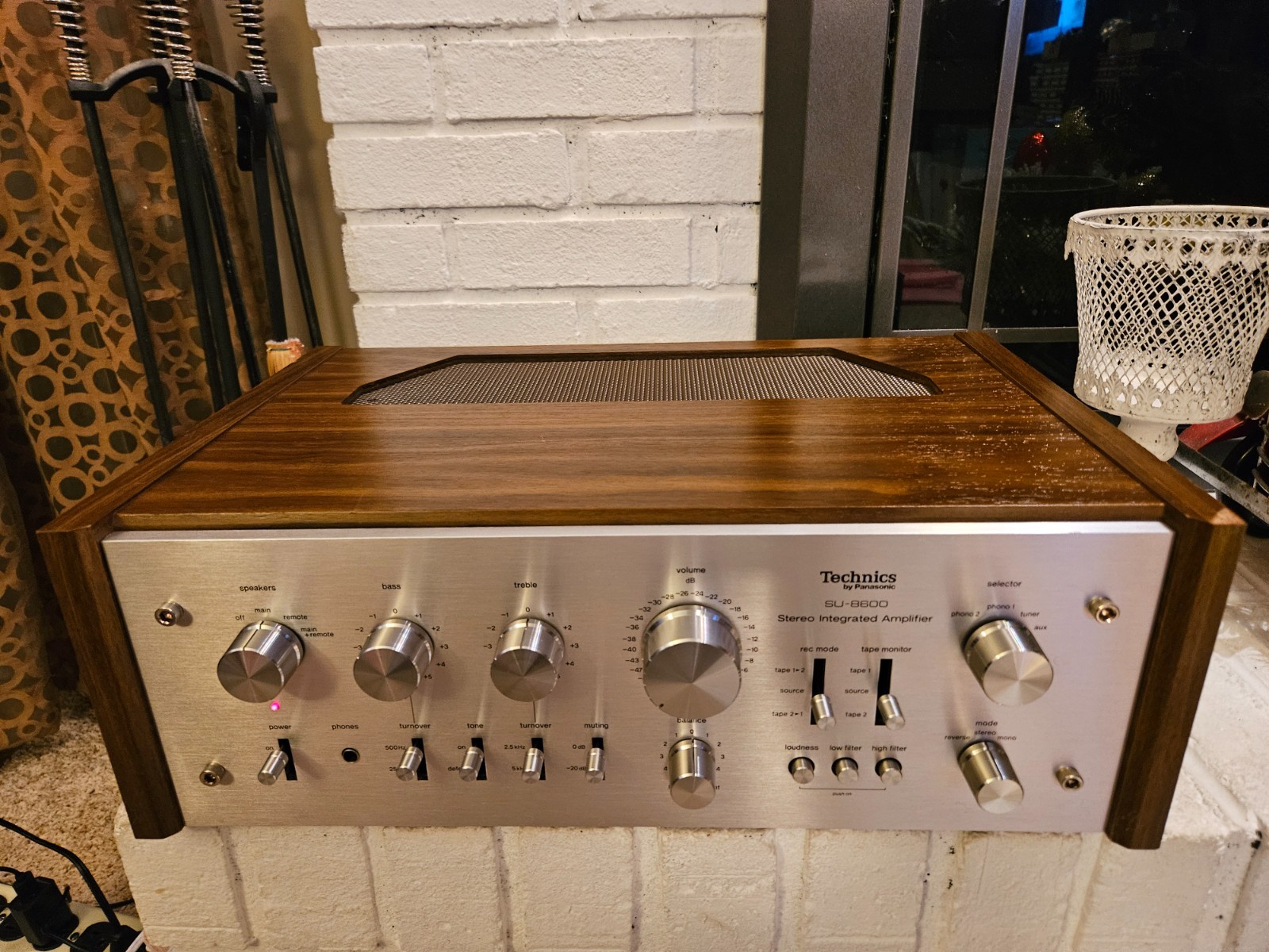 Technics SU-8600 Integrated Amplifier - Fully Serviced, recapped, LED