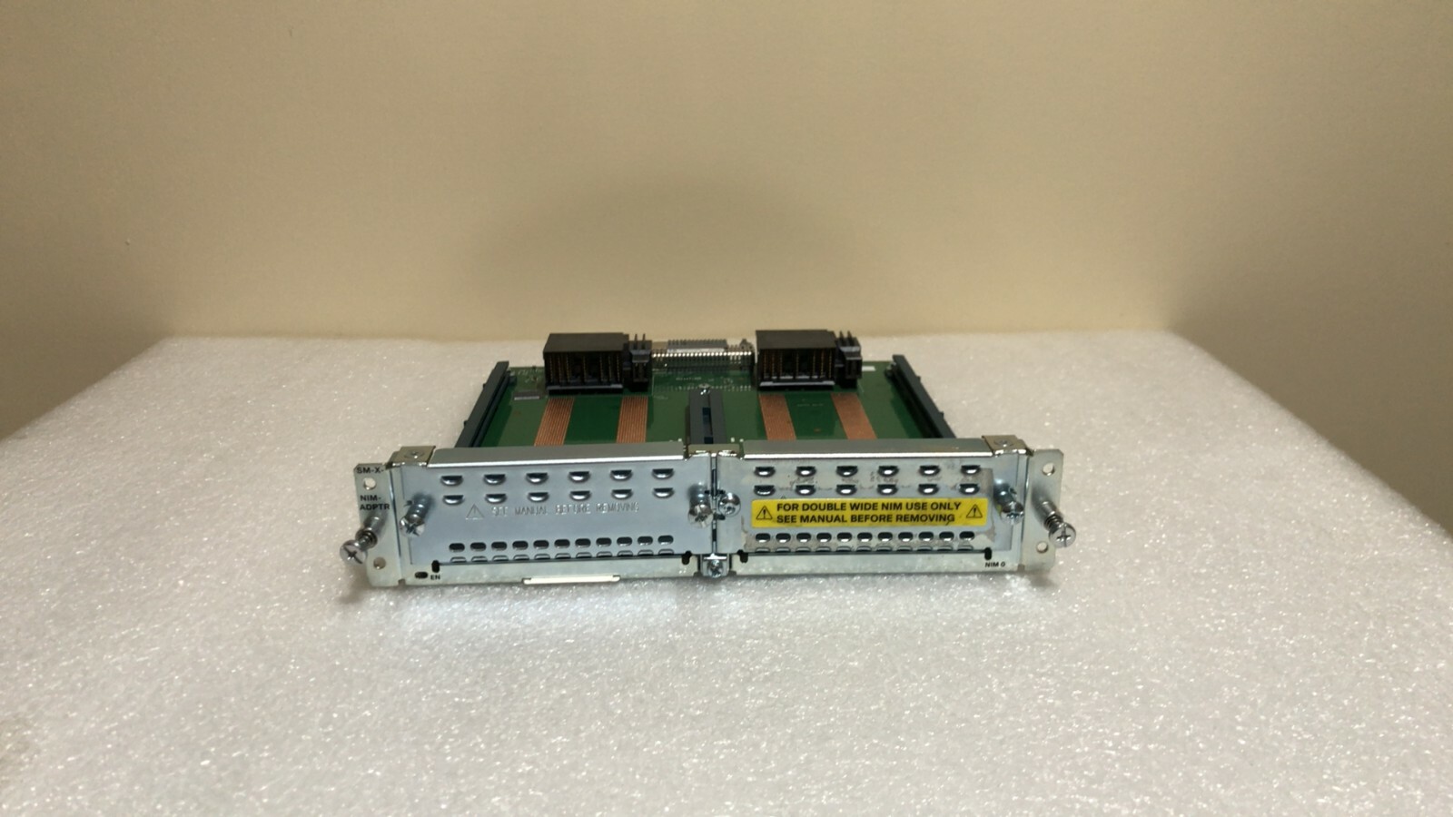 Cisco SM-X-NIM-ADPTR 2-Port NIM Adapter SM-X Slot for ISR4000 Router