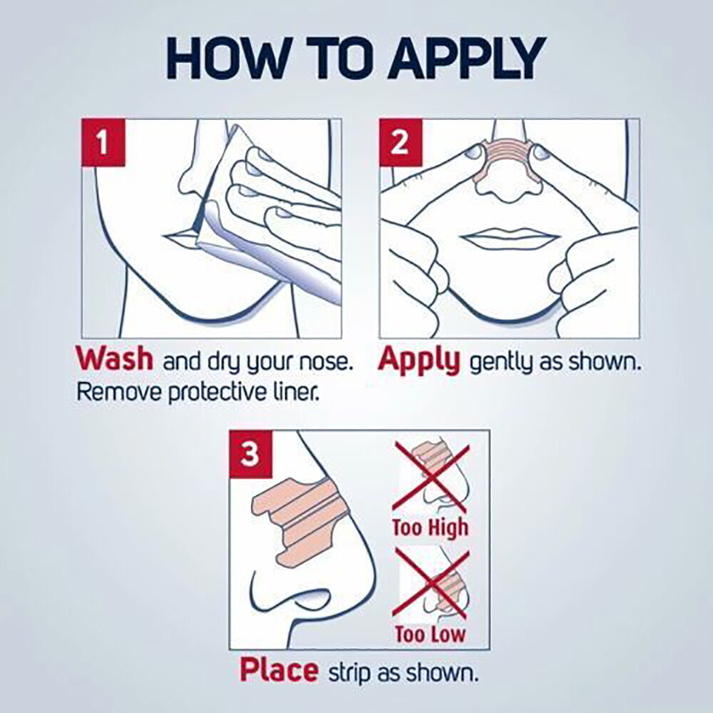 100-1000PCS BETTER BREATH Nasal Strips Easy Stop Snore Right Sleep Anti Snoring