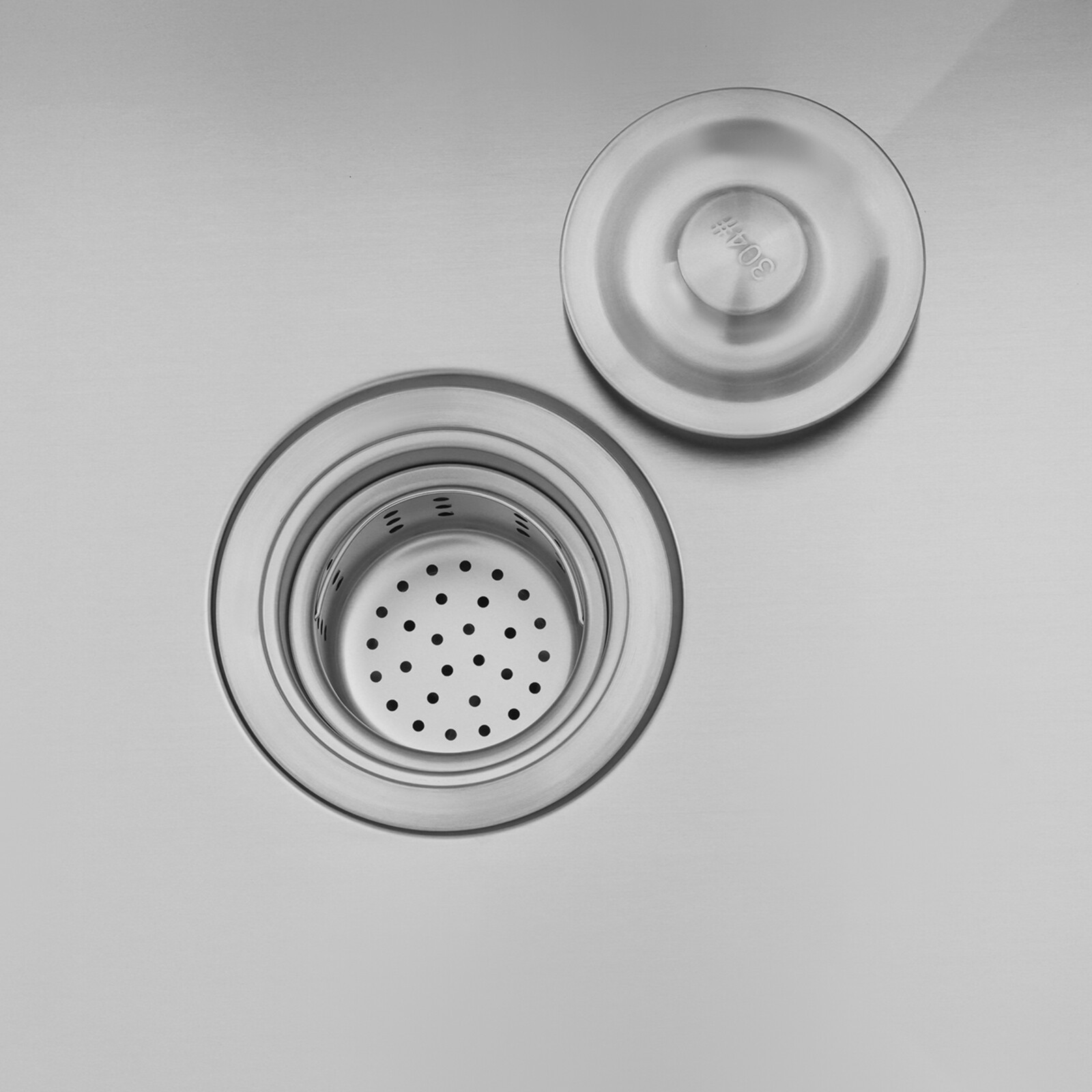 Stainless Steel Kitchen Sink Double Bowl Kitchen Sink with Drain Basket