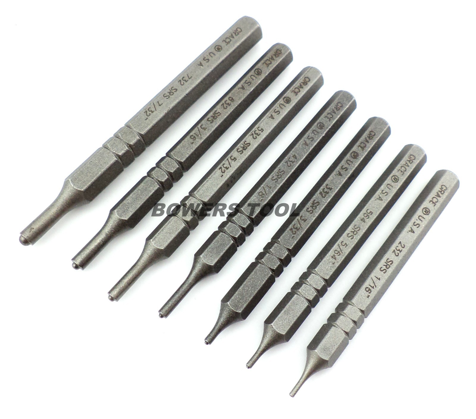 Grace Gunsmith Short Roll Spring Pin Punch Set 7pc Gun Care Starter Made in USA