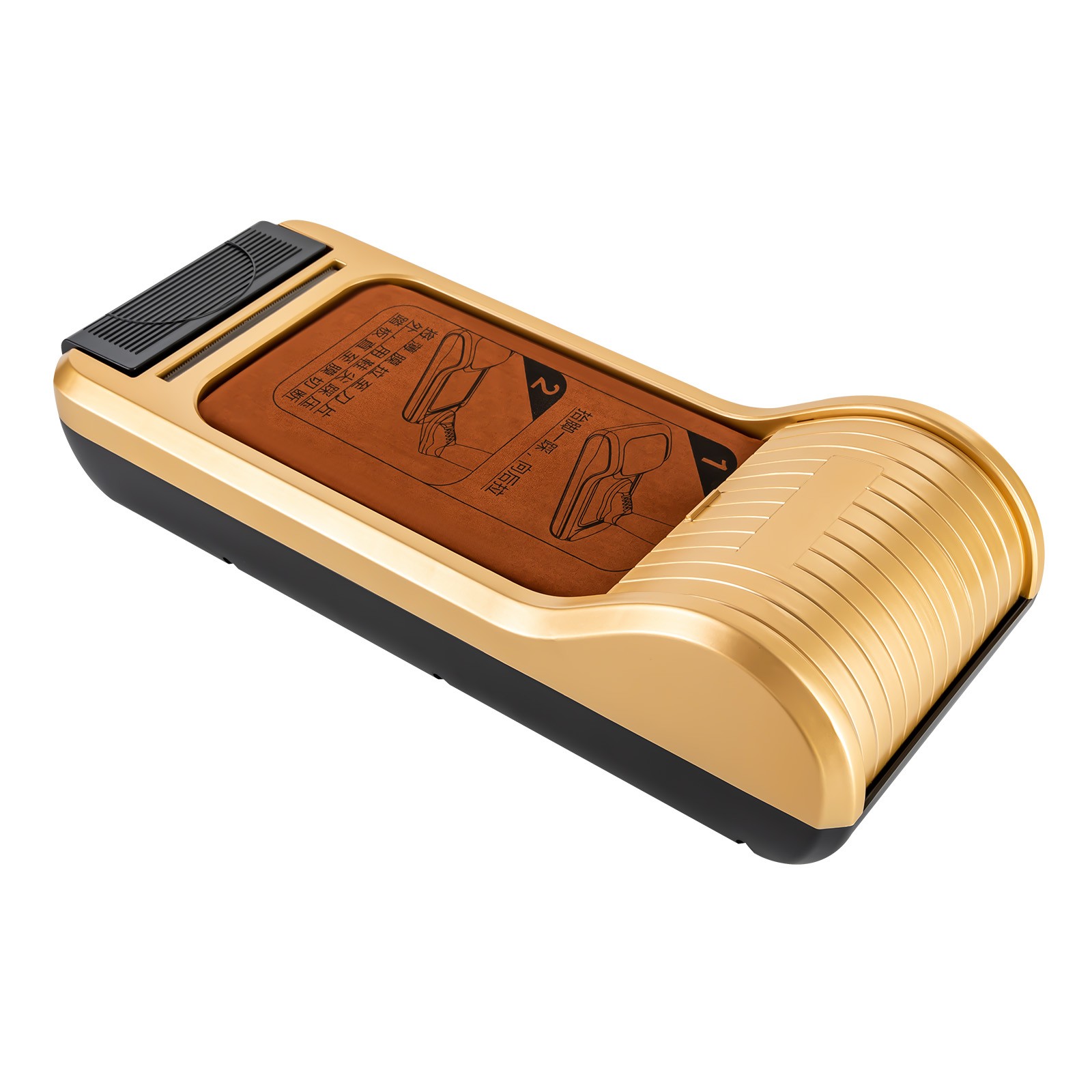 Shoe Film Machine Automatic Shoe Cover Dispenser Step-on 1 Roll of Film Portable