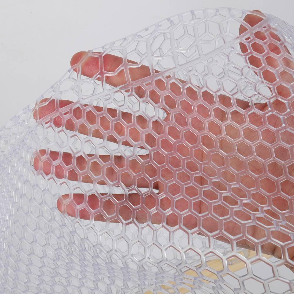 Fly Fishing Net Rubber Mesh Trout Landing Net Catch & Release Handmade Wood