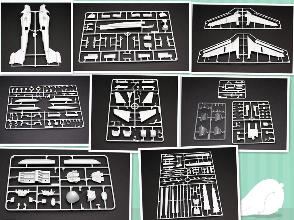 KINETIC K48075 1/48 EA-6B Prowler "Darth 'Vader" Assembly Model Kit
