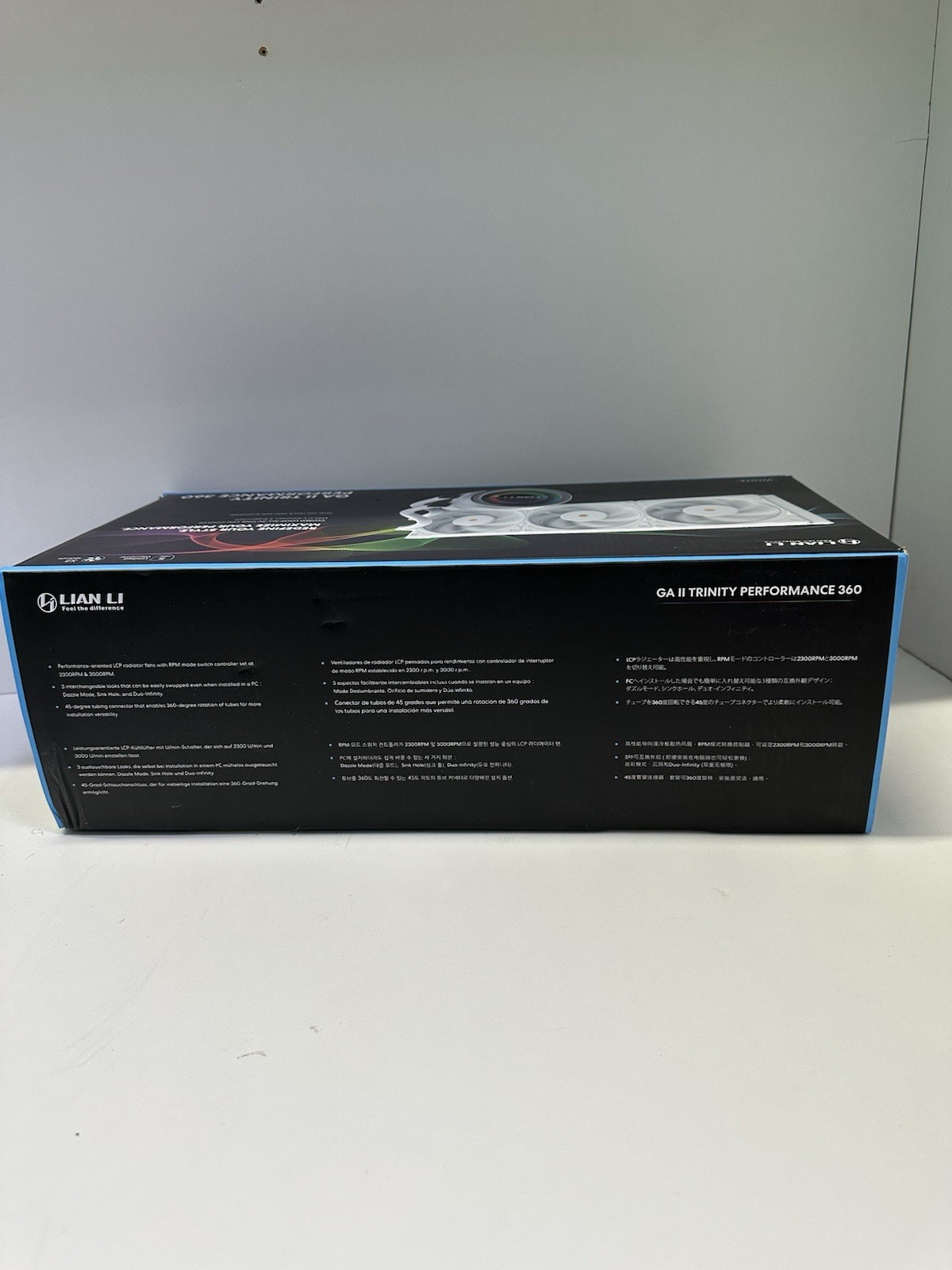 Lian Li GA IiTrinity Performance Liquid CPU Cooler - White