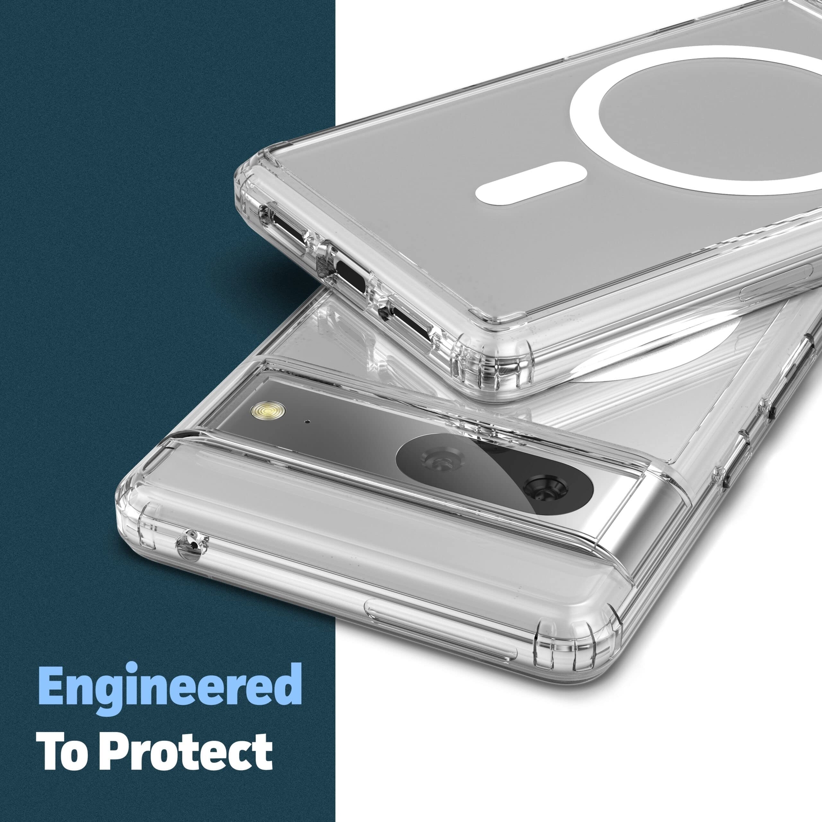 Clear Case Compatible MagSafe Replacement For Google Pixel 7