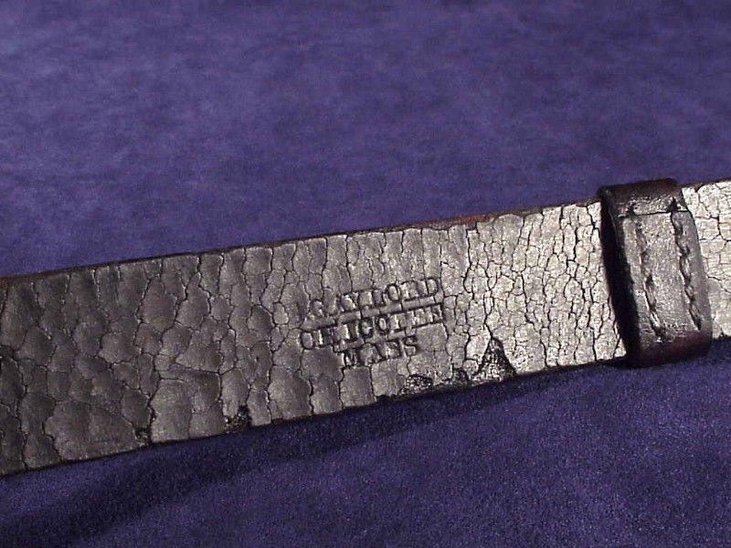 U.S. ARMY Black Bridle Leather SWORD KNOT