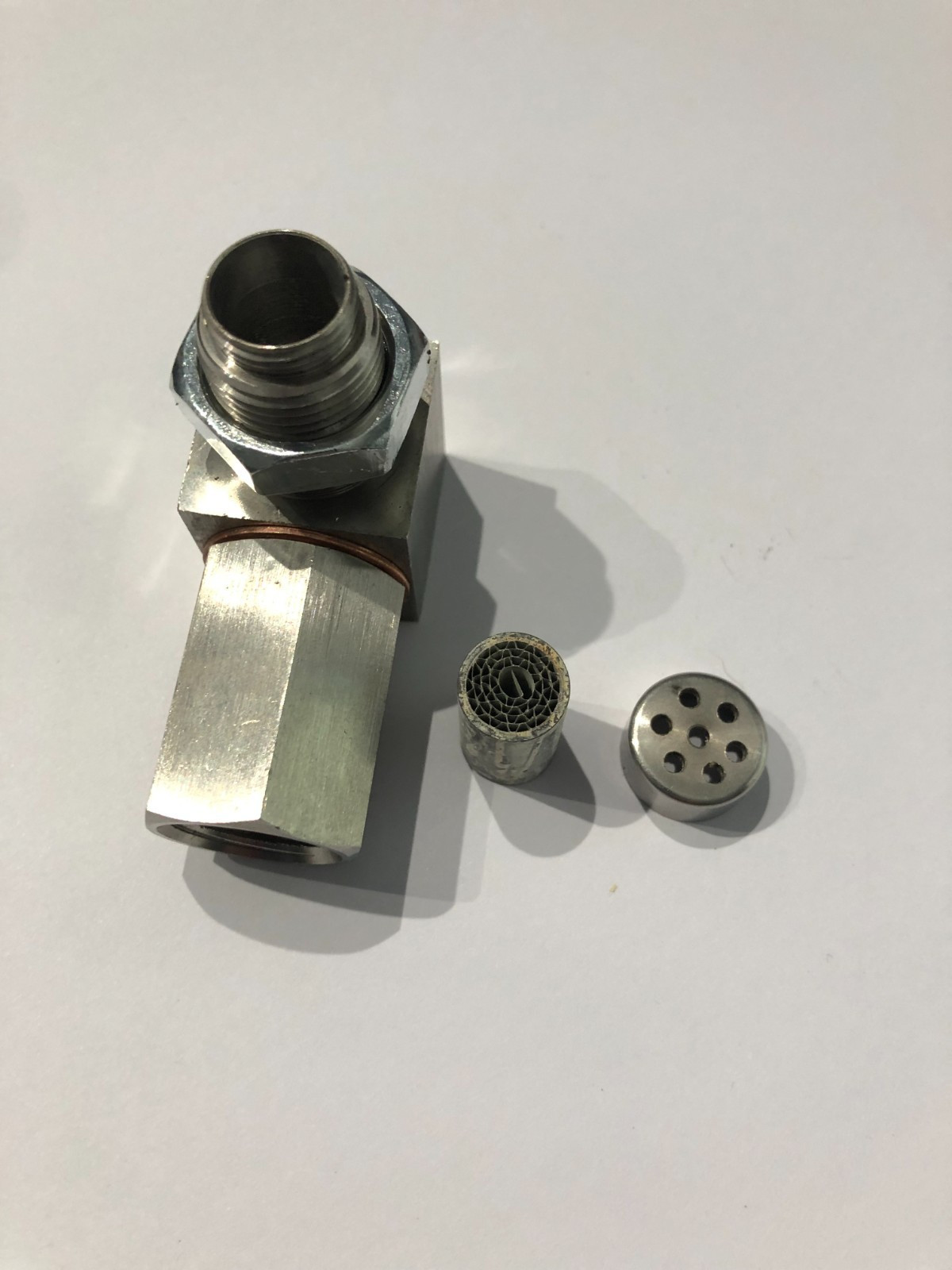 Mini Catalizador /sensor 90 degree