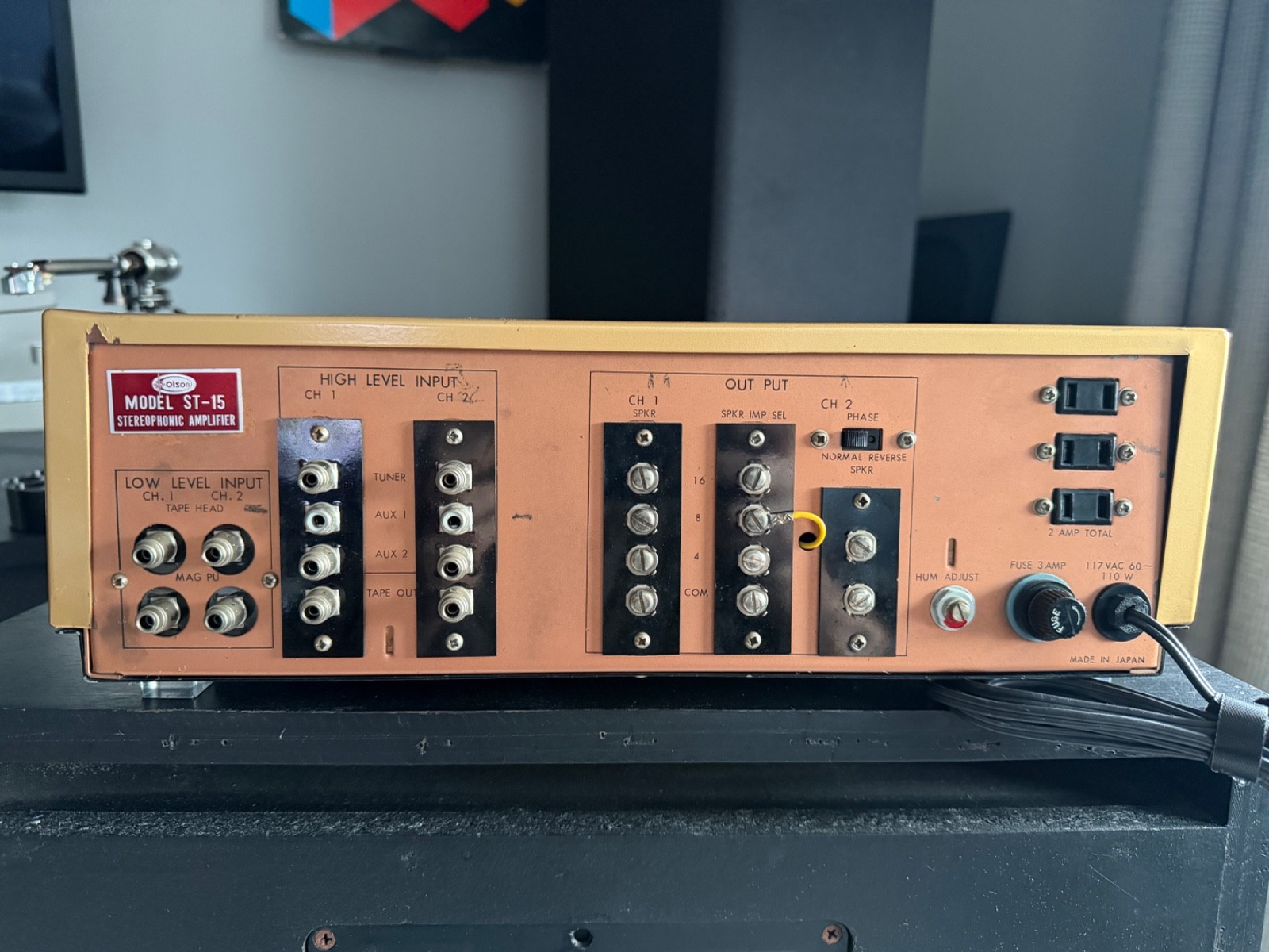 Olson ST-15 Tube Stereo Integrated Amplifier