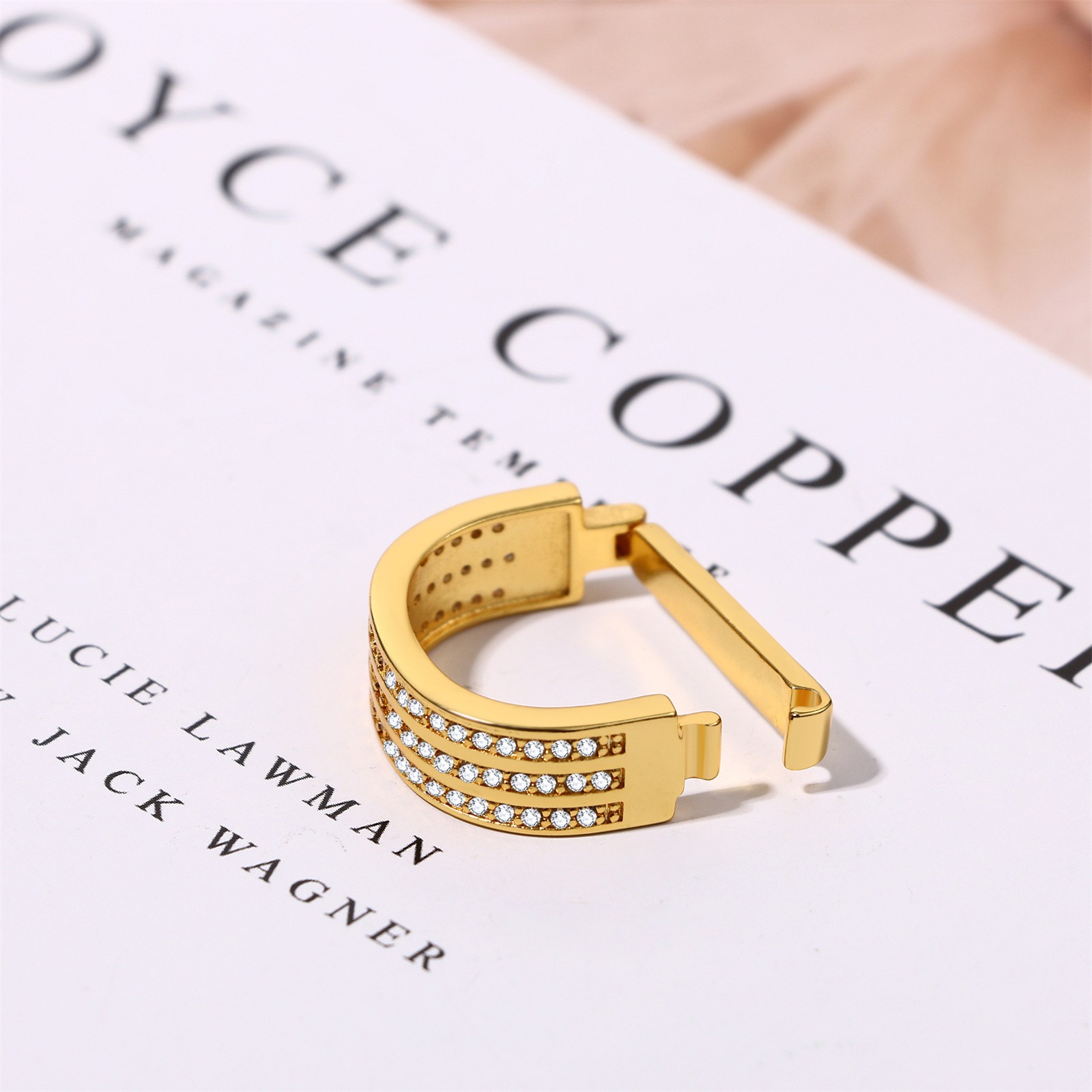 Mens Metal Tie Ring Tie Clip Clasp Bling Business Wedding Neckties Holder Clip