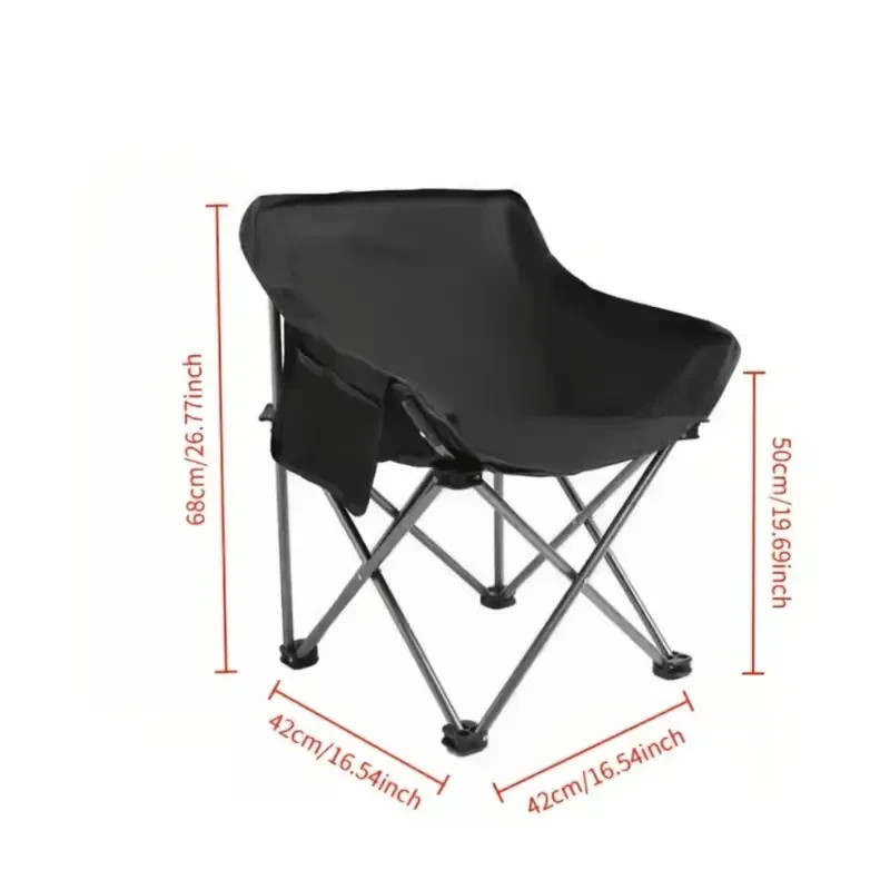 Folding Camping Chairs Portable Outdoor Lawn Chairs with Carrying Bag