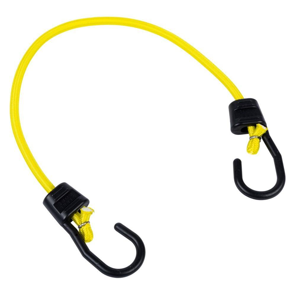 24 In. Yellow Ultra Bunge Cord with Hooks