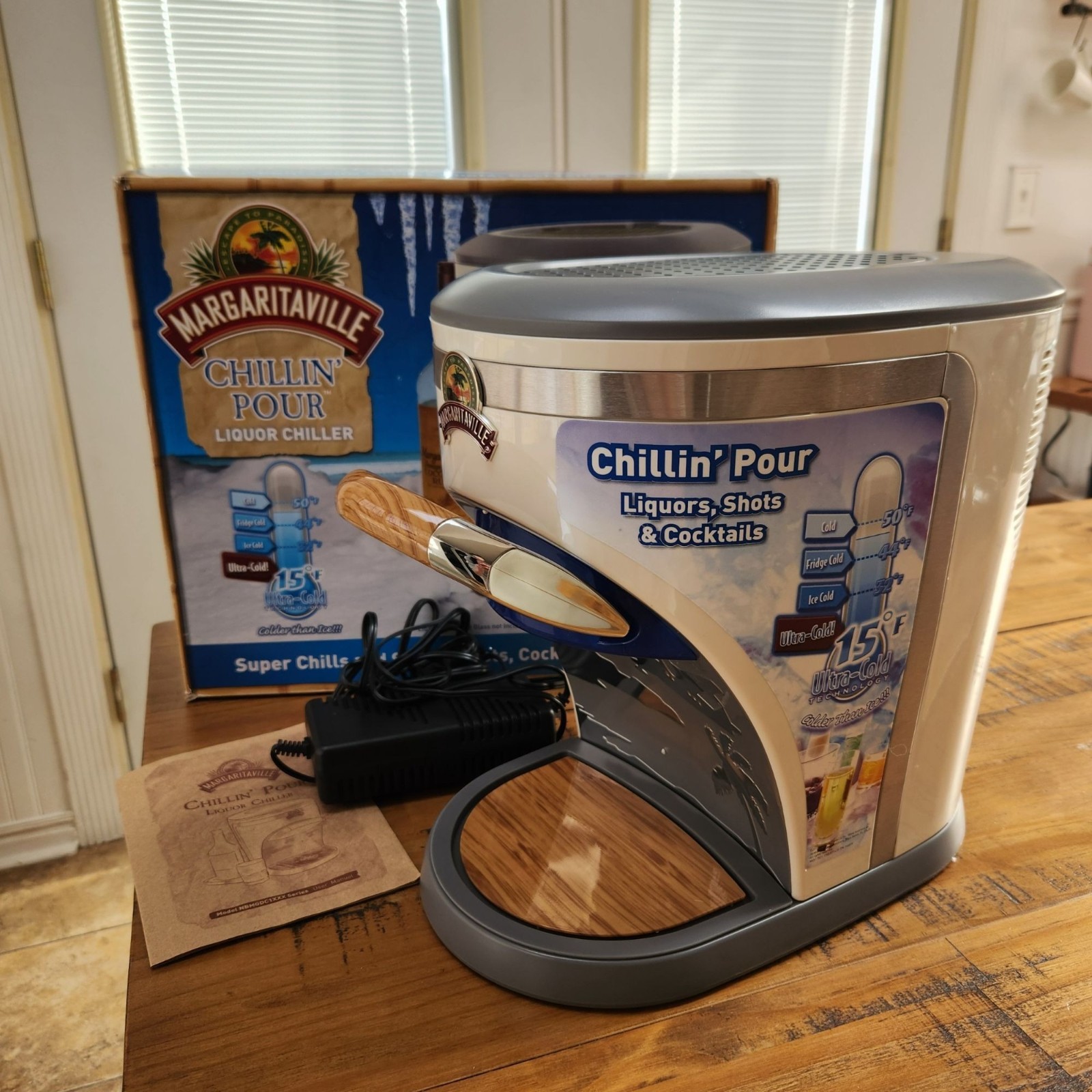 Margaritaville Open Box Chillin' Pour Liquor Chiller Shot Machine Dispenser