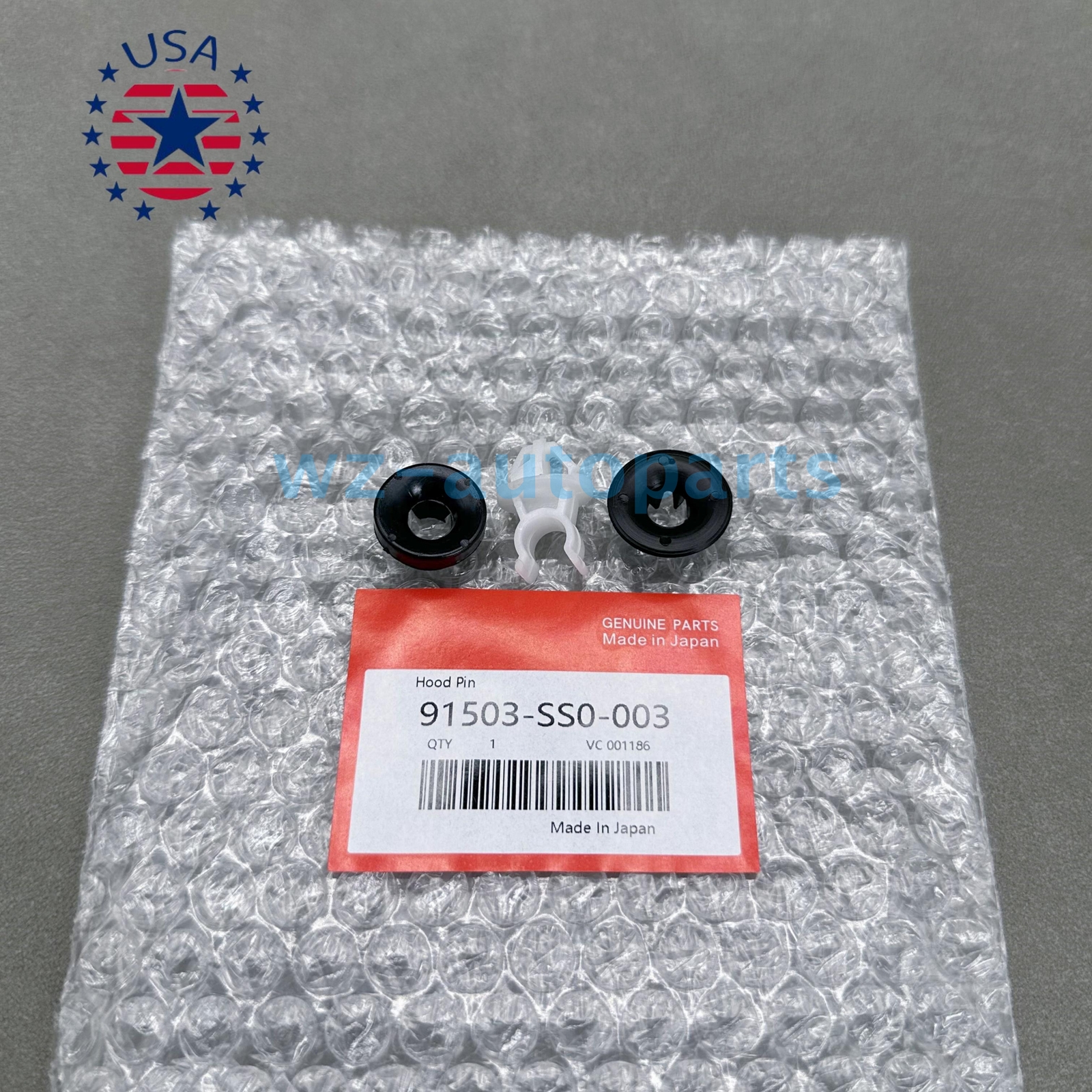 OEM! 3pcs Car Hood Support Prop Rod Holder Clip For Honda Accord Odyssey Prelude