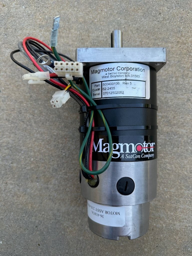 HAAS HRT-210 Brush 17 Pin Servo Motor Magmotor 36-4185A 210-450 WP E726 36-4185