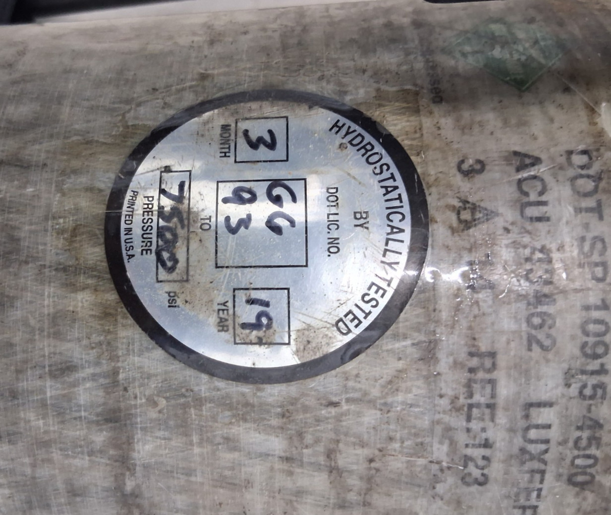 INTERSPIRO SCBA Complete Set – Harness, Gauges, , Mask & 45 Min Air Cylinder