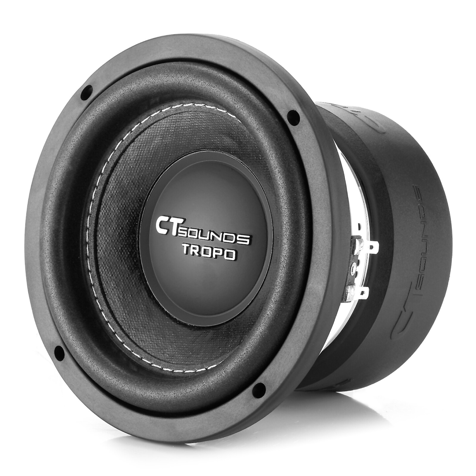 CT Sounds TROPO-6.5-D4 400 Watt Max Power 6.5 Inch Car Subwoofer - Dual 4 Ohm
