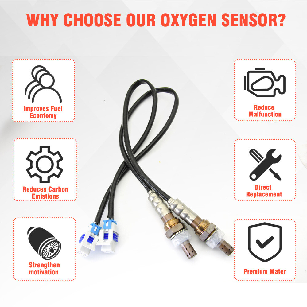 Set 4 Upstream&Downstream O2 Oxygen Sensor For Chevy Silverado GMC Sierra Yukon