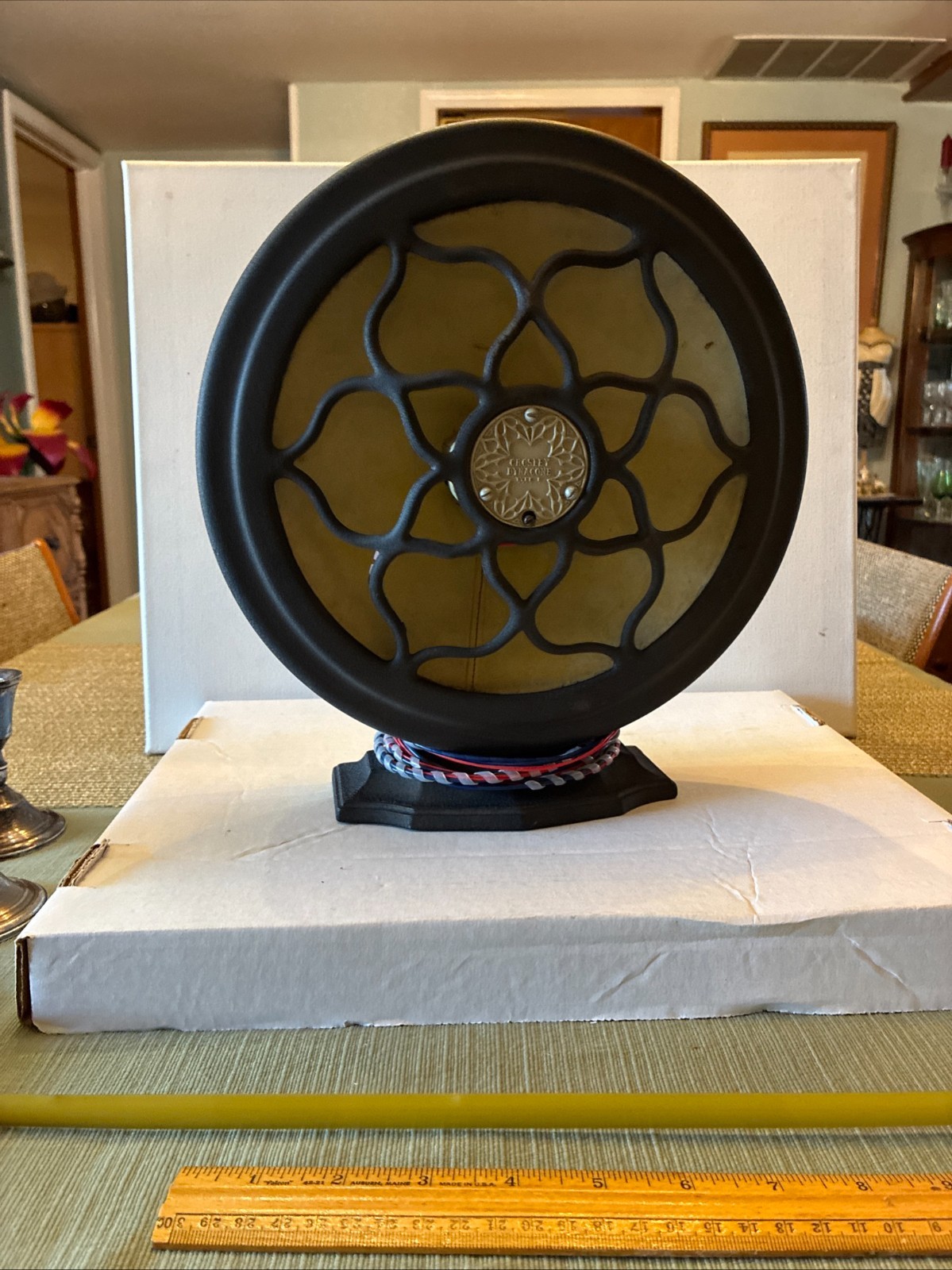 Antique Crosley Dynacone Type F Radio Speaker