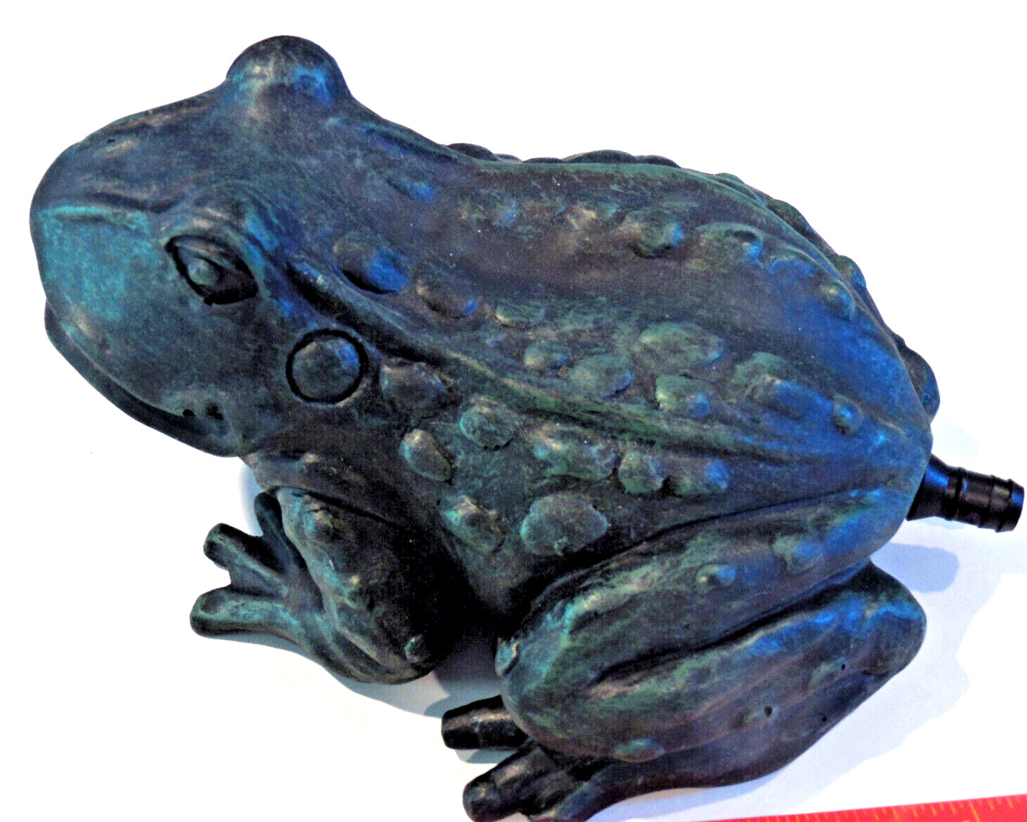 Pond Frog Spitter Tetra Aerator Water Fountain Feature 6" Decoration