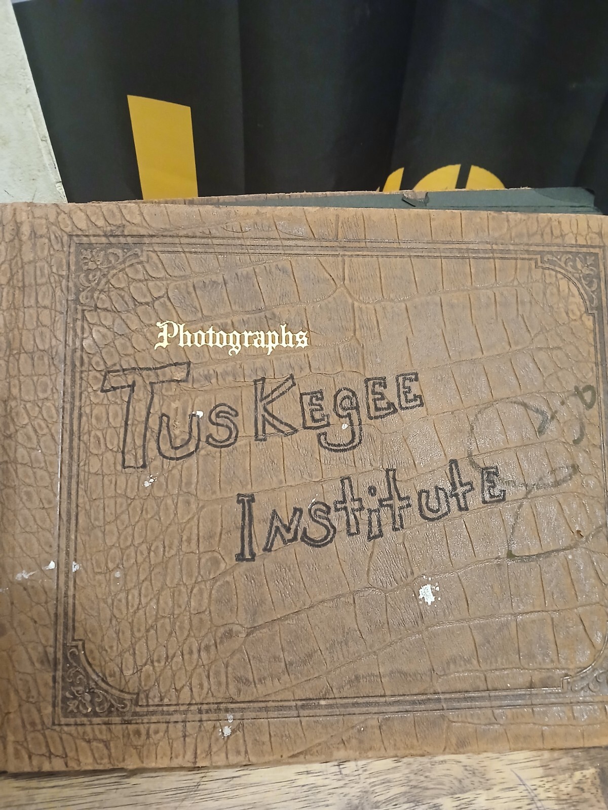 hbcu college* Rare Tuskegee Institute * SCRAPBOOK  TUSKEGEE ALABAMA