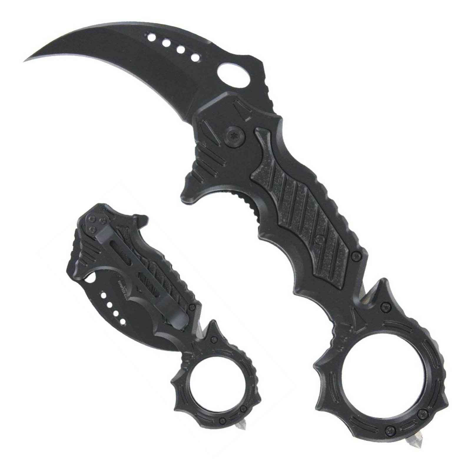 Mortuary Affair Tactical Karambit Knife | Force Traction Emergency EDC Defense