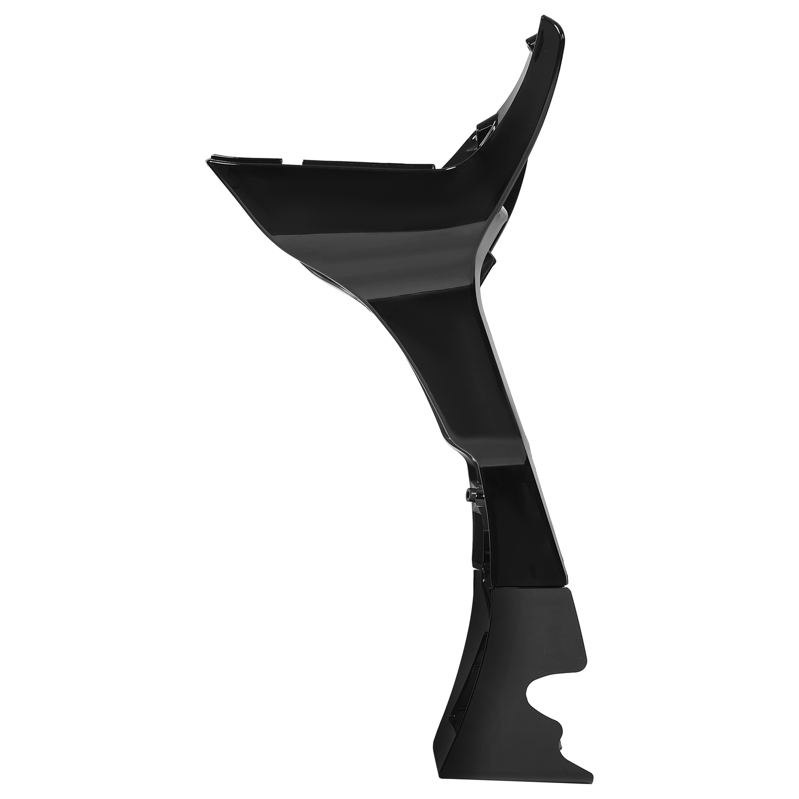 Vivid Black Fairing Chin Spoilers Cover For Harley Road Glide FLTRX FLTRXS 17-23