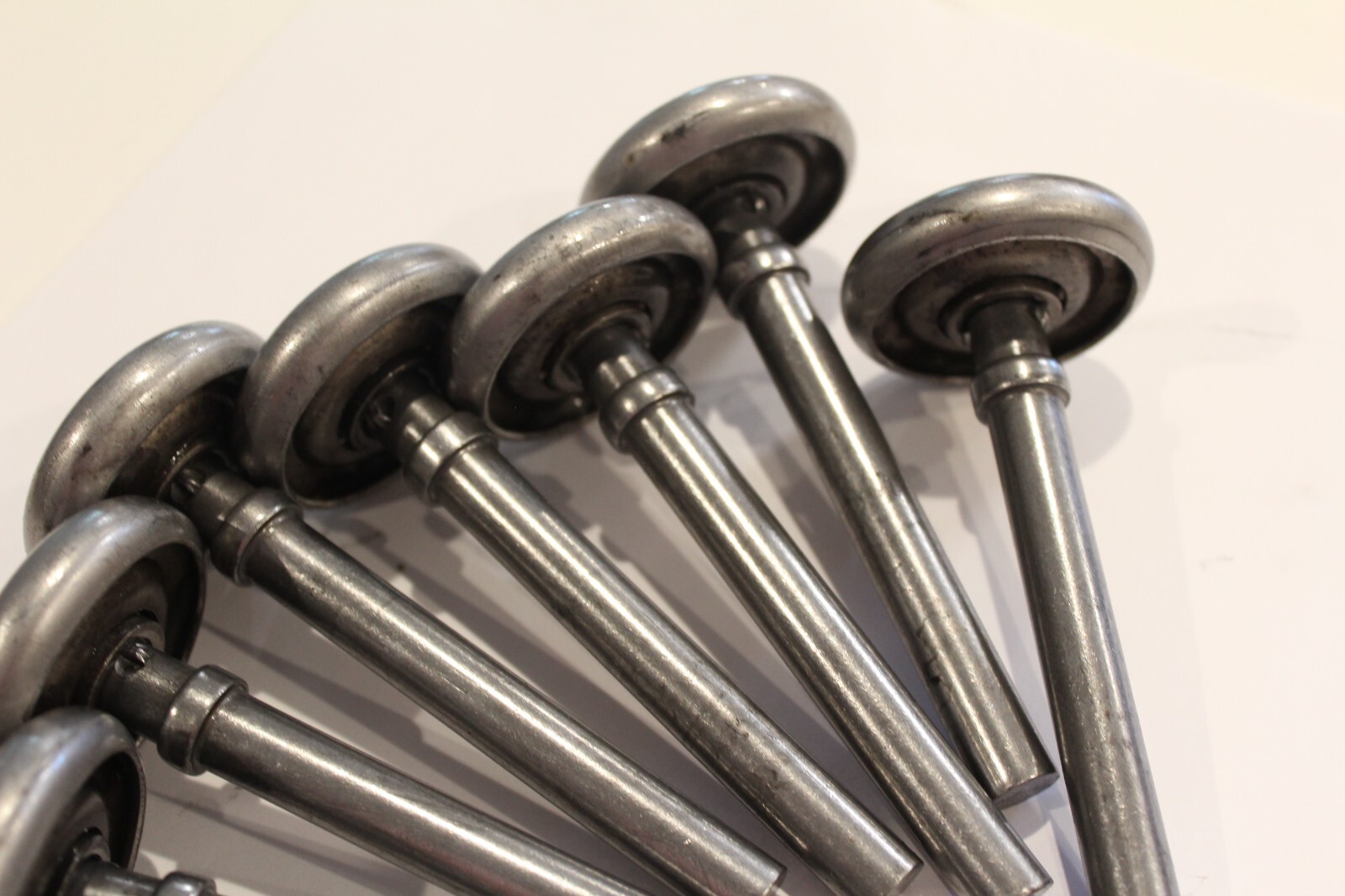 10 PACK 2" Steel Short Stem Garage Door Rollers - 10 Ball Bearing Roller