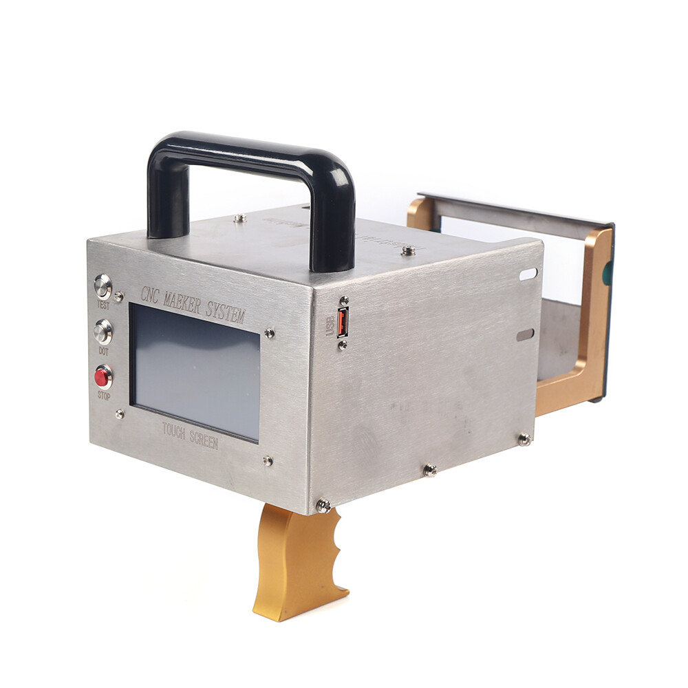 Portable Metal VIN Code Engraving Printer Touch Screen Dot Peen Marking Machine