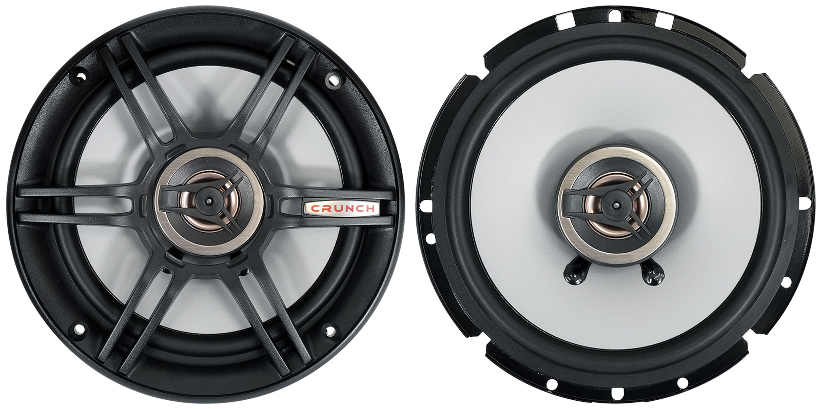 Pair Crunch CS65CXS 6.5" Car Audio Shallow Mount Speakers 300 Watts Max 2-Way