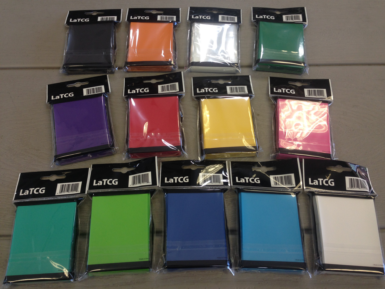 LaTCG Standard Size Pokemon/Digimon/MTG/Dragon Ball Super Deck Protector Sleeves