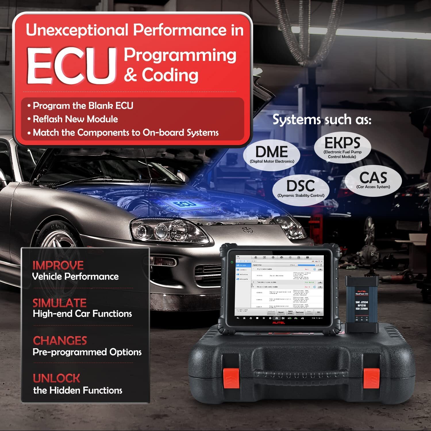 2023 Autel Ultra Lite as Ultra Intelligent Diagnostic Tool Scanner Programming