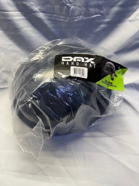 LIFT Safety HDF-15KG DAX Full Brim Hard Hat - BLACK--Factory 2nds