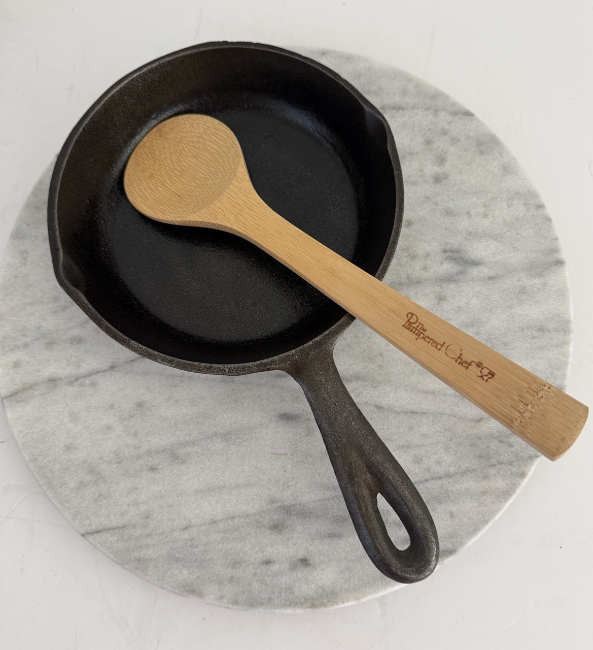 Vintage Cast Iron Skillet No 3 6⅝” – Small Fry Pan – Unmarked Lodge 1930s-50s