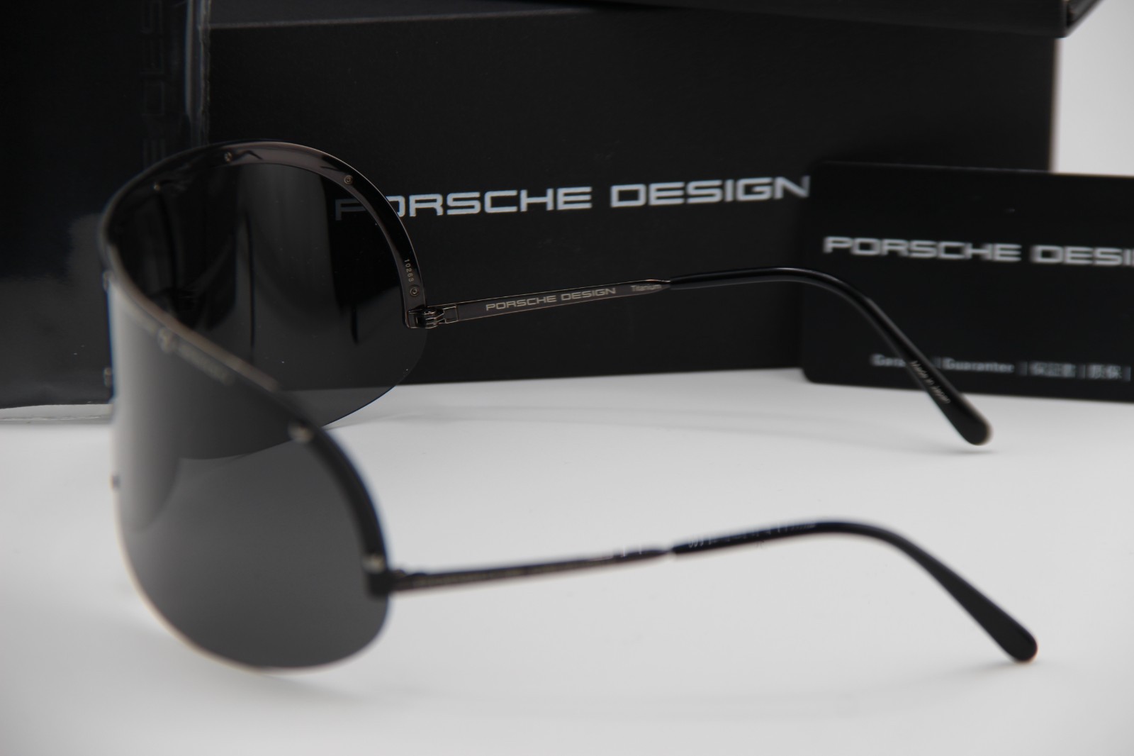 NEW PORSCHE DESIGN P'8479 D BLACK GUNMETAL AUTHENTIC FRAMES SUNGLASSES 140-110
