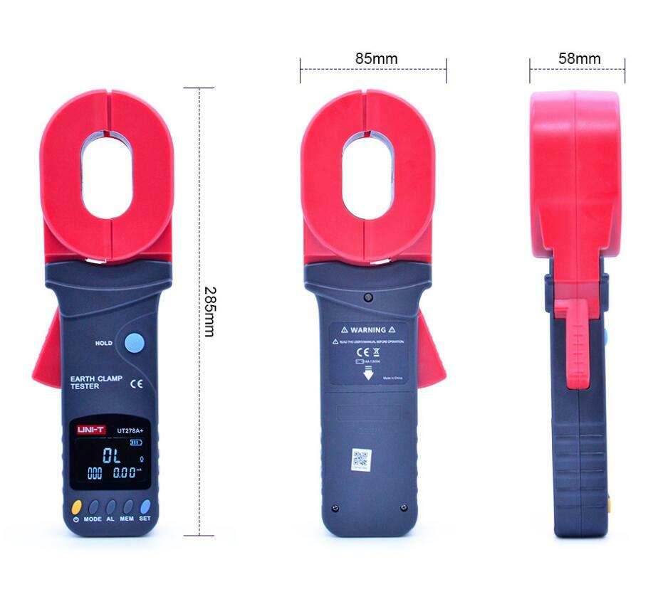 UNI-T UT278A + Speicherung des Erdungsprüferwiderstands Datenspeicher Visueller