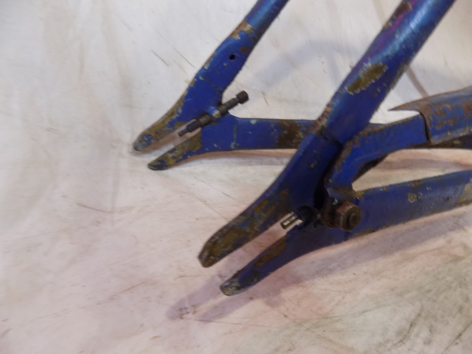 PREWAR SHELBY HIAWATHA MENS BIKE FRAME TANK FORKS CWC SCHWINN VINTAGE BARN FIND!