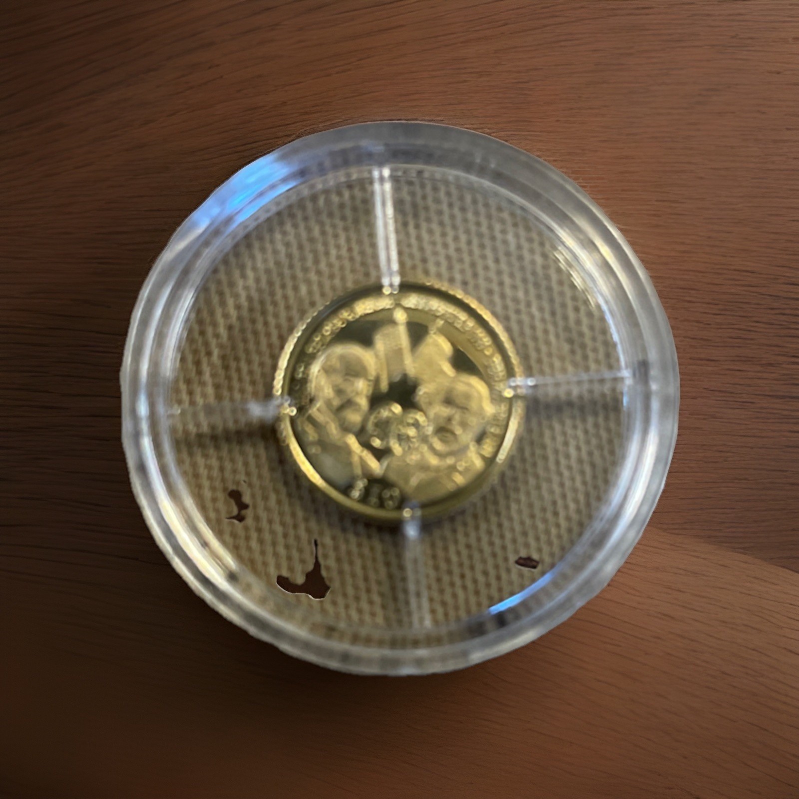 Republic of Liberia 2000 14k Gold .5g Proof Civil War Robert E. Lee 10 Dollars