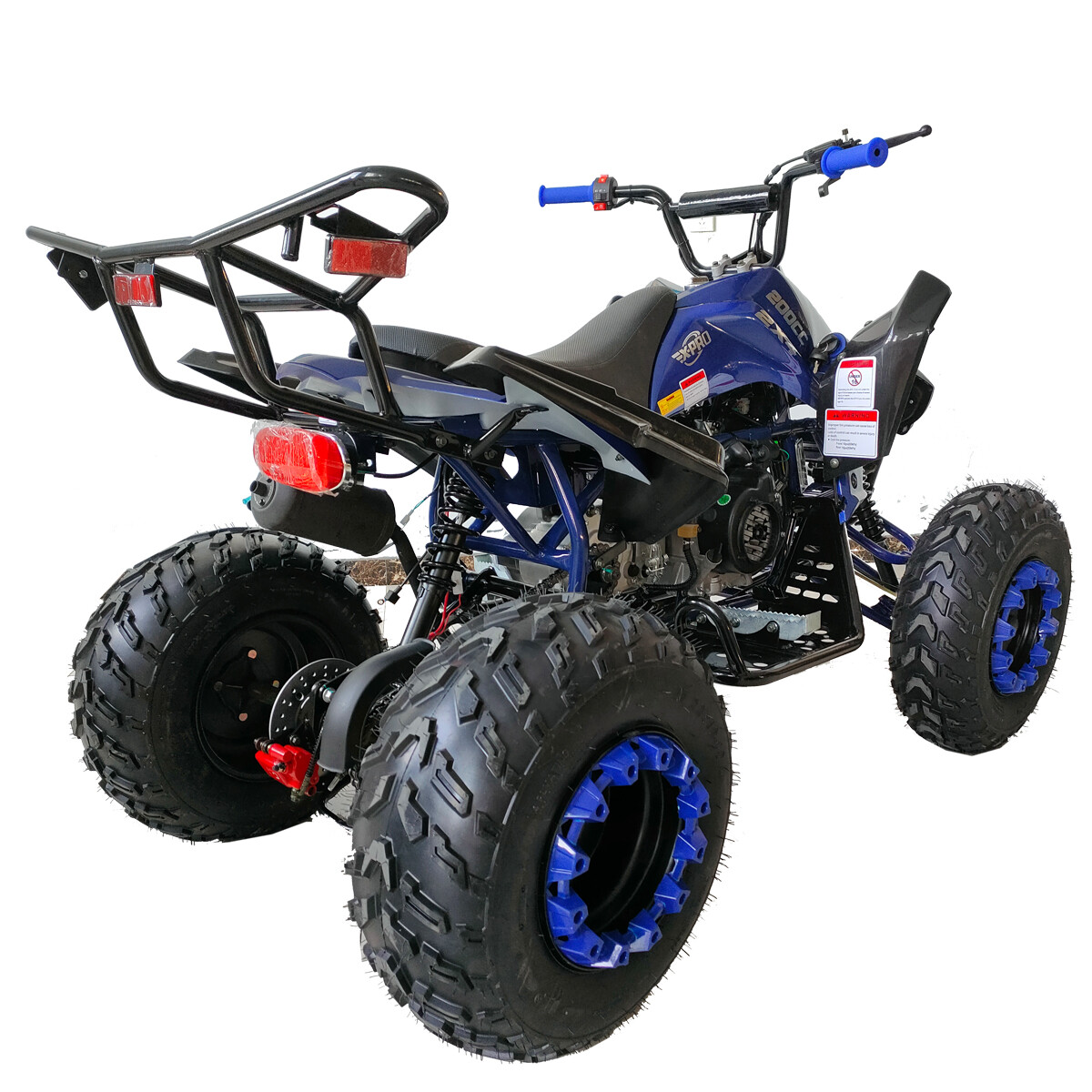 X-PRO Panther 200 Sports ATV Quad 4 Wheelers with Automatic Transmission Reverse