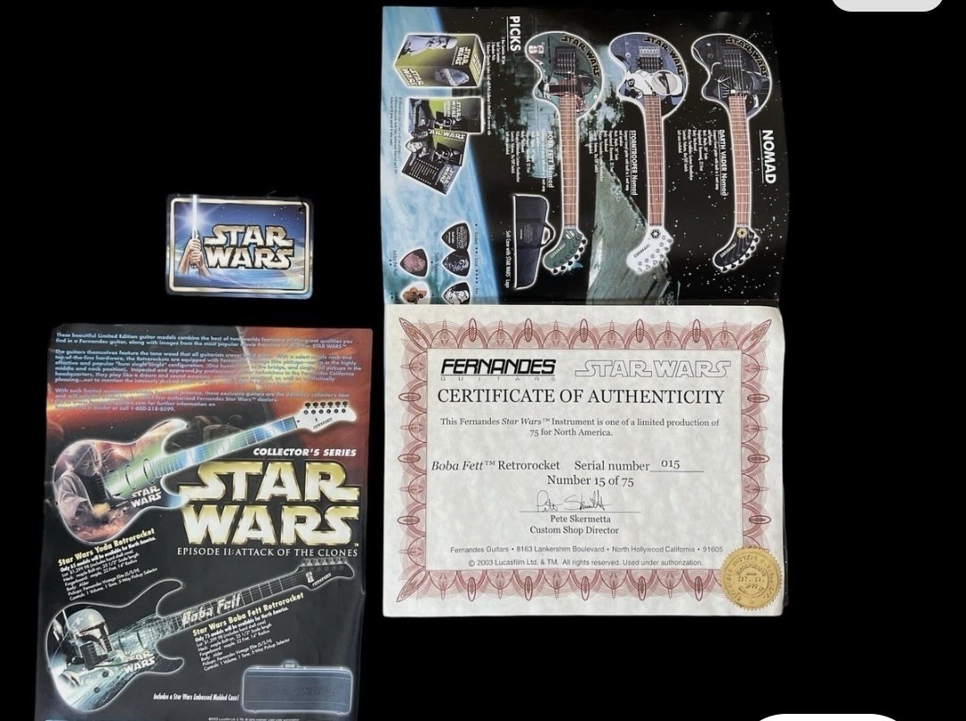 Fernandes Retrorocket Star Wars Guitar