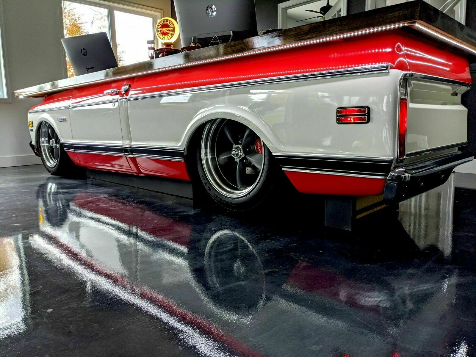 Black Chevy Vintage Drink Cooler Classic Genuine Chevrolet 50's 60's 70's Style