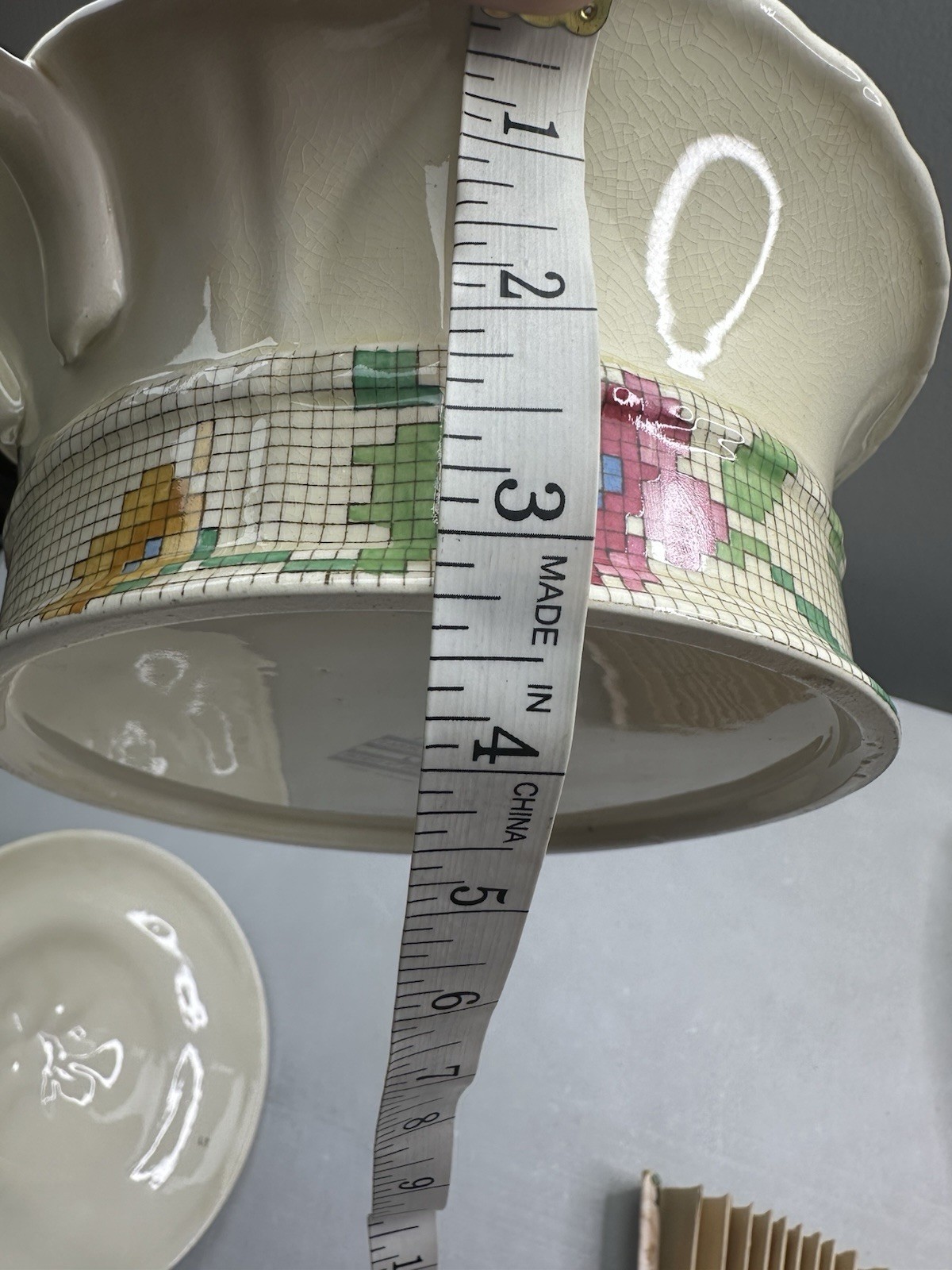 Antique Mason's Ironstone Sample Pattern "Palliser" Lidded Art Deco Tureen