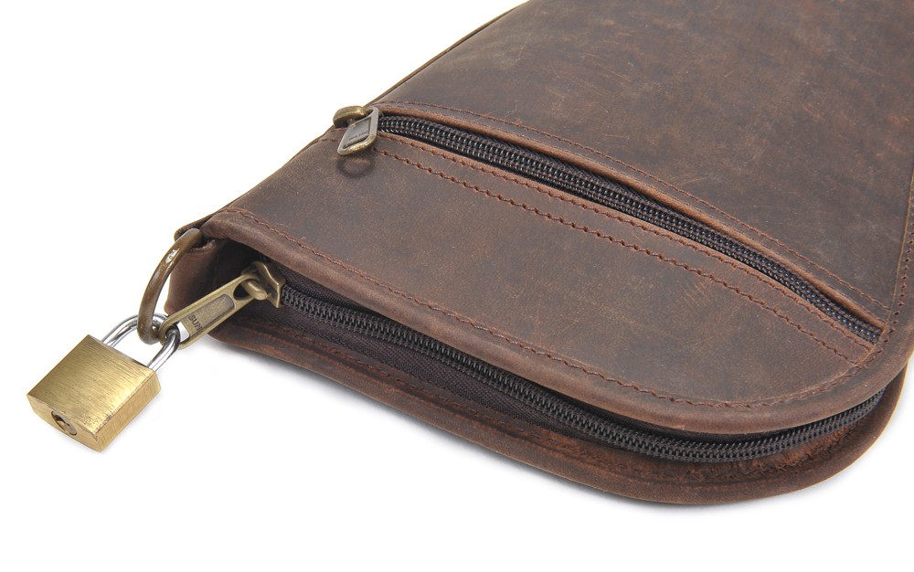 US WW2 Premium Leather Large Pistol Case