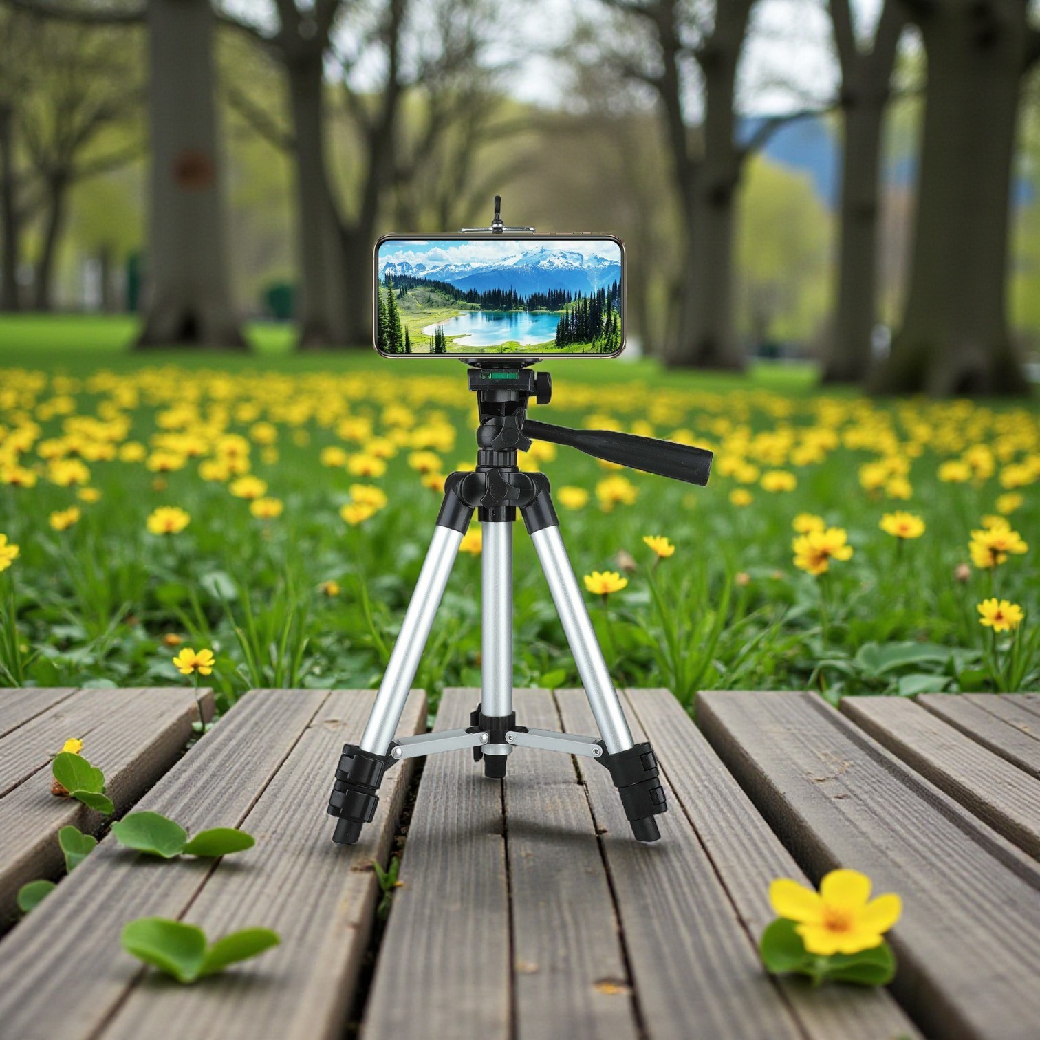 Camera Phone Tripod Stand Holder Mount Traveler Carrying Bag for iPhone Samsung