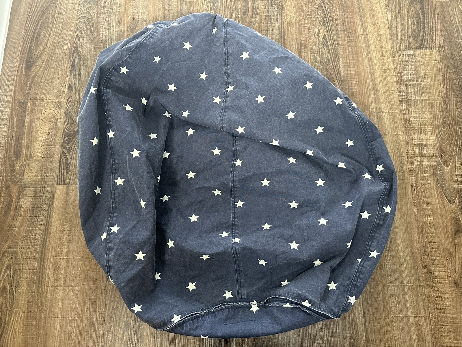 Pottery Barn Kids Anywhere Beanbag Navy Glow-in-the-Dark Stars Slipcover