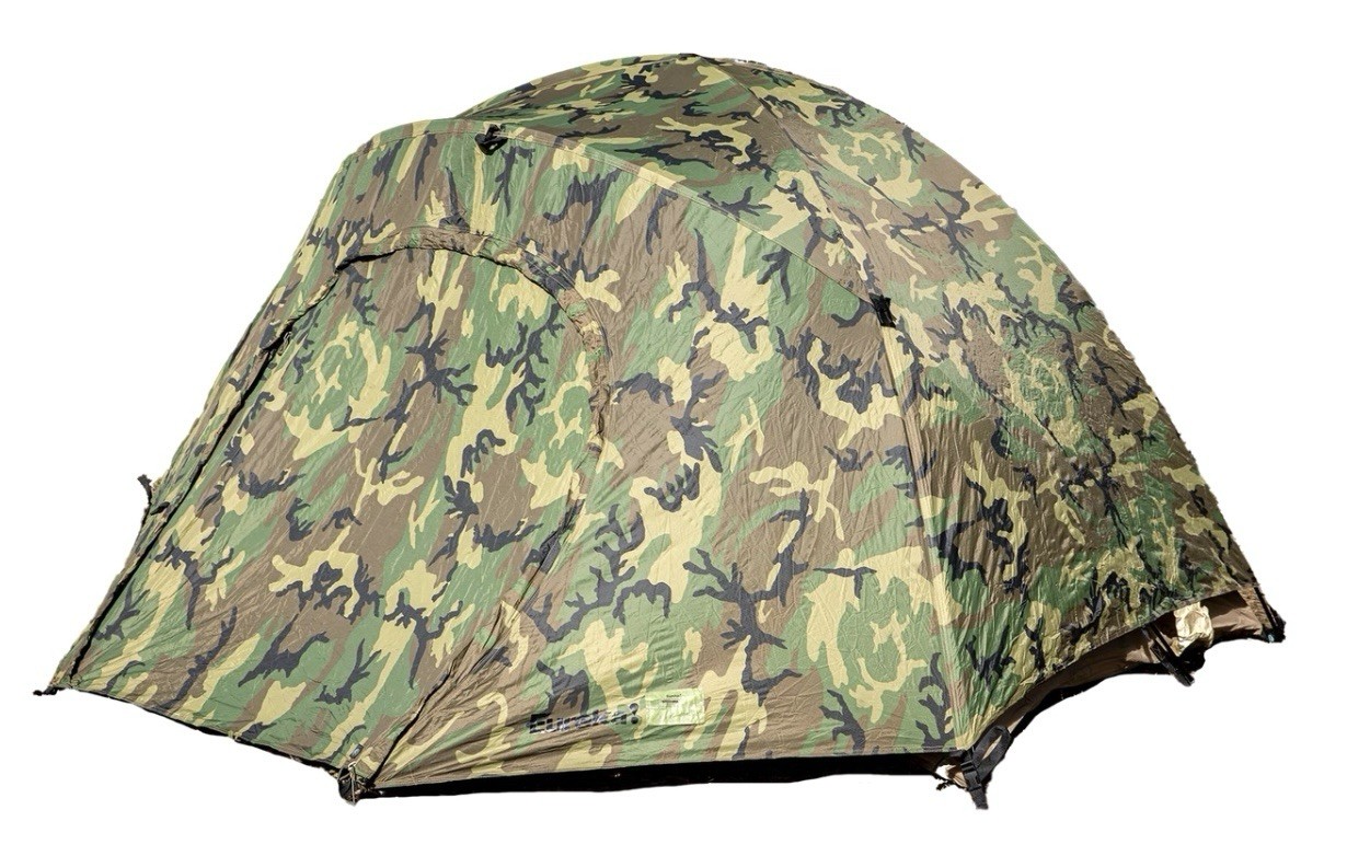 USMC Two Man Combat Tent Woodlands Camo Diamond Brand New old stock
