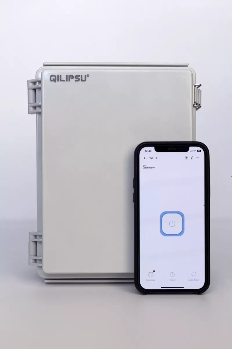 Smart Wi-Fi Electric Tank Water Heater Controller 240V 30A Save Money on Bills!