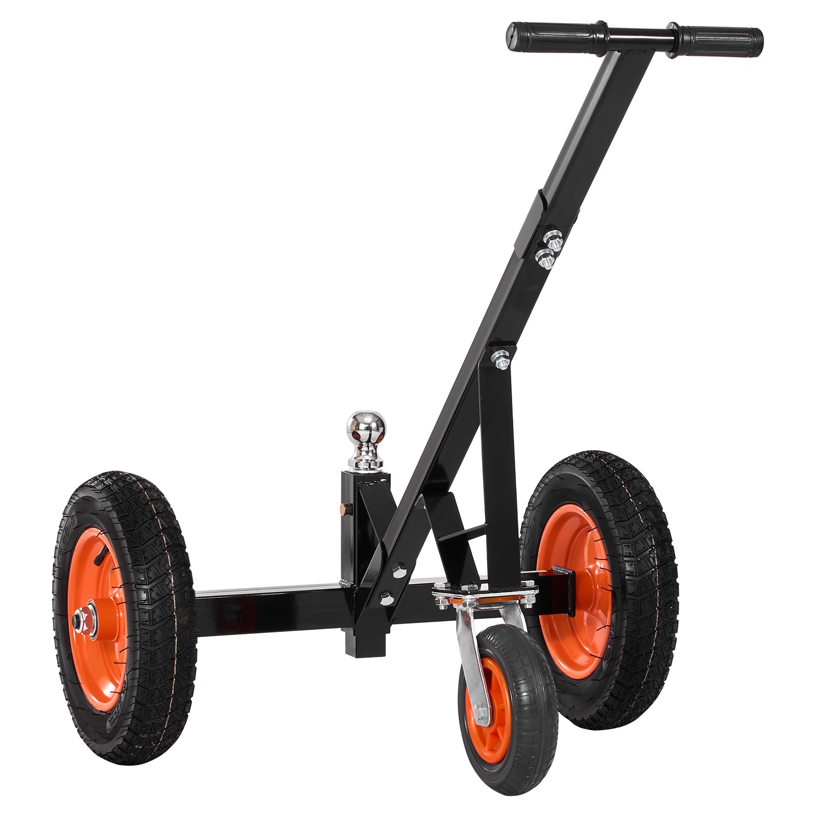 1200lbs Trailer Dolly with 2 in Ball & 15.2 in Tires Portable Tow Dolly