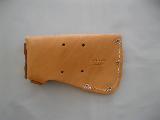 Scout / Camp Axe Leather Sheath / Guard / Cover New Made in USA